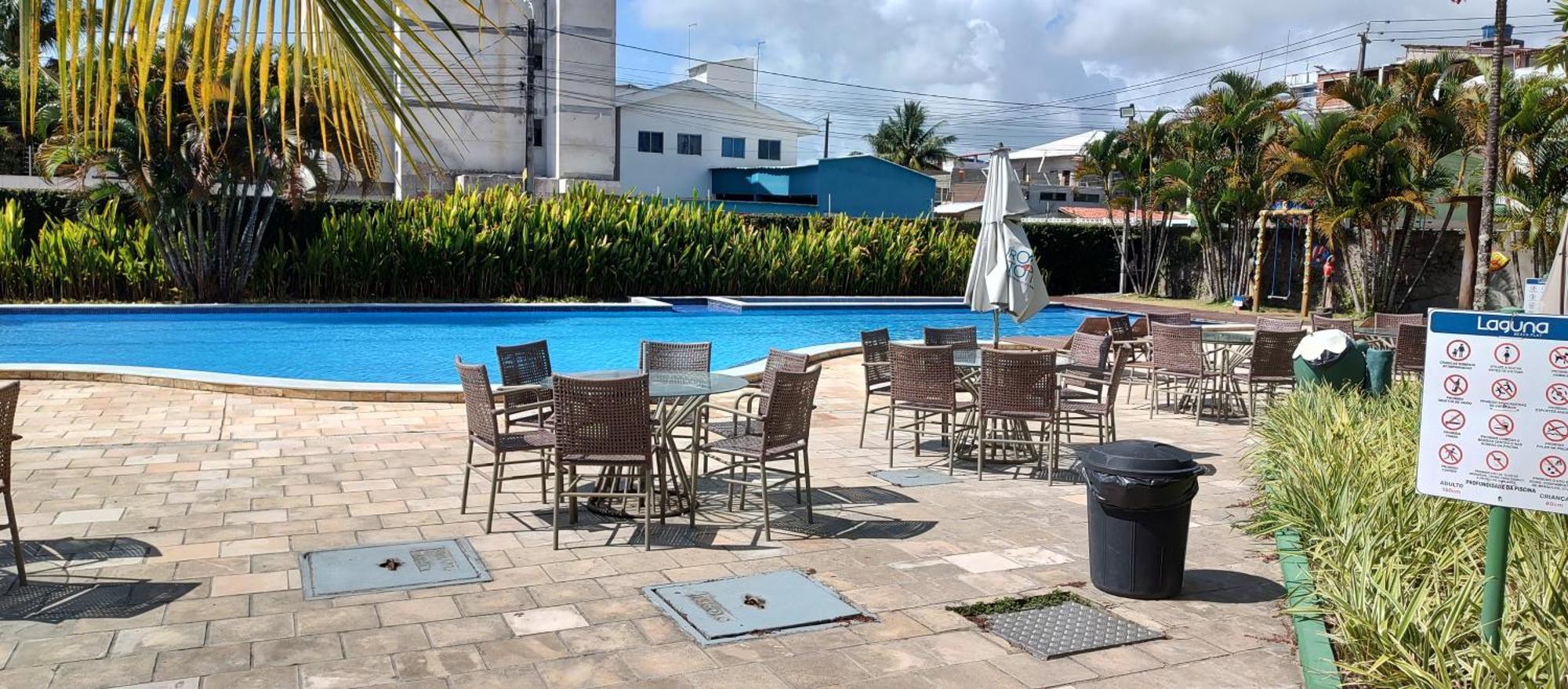 Laguna Beach Flat - Luxo Frente Para Piscina Pôrto das Galinhas Esterno foto
